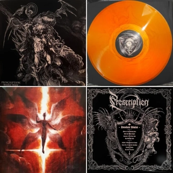 PROSCRIPTION Desolate Divine LP ORANGE WITH GOLD MARBLE [VINYL 12"]